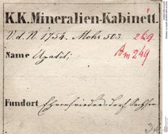Etiketten zu Apatit (NHMW-MIN-Am249)
